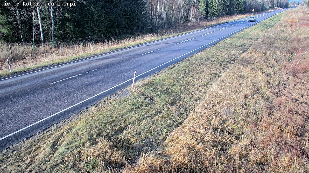 Kelikamerat Kuva Tie 15 Kotka, Juurikorpi, Kotka, Kymenlaakso
