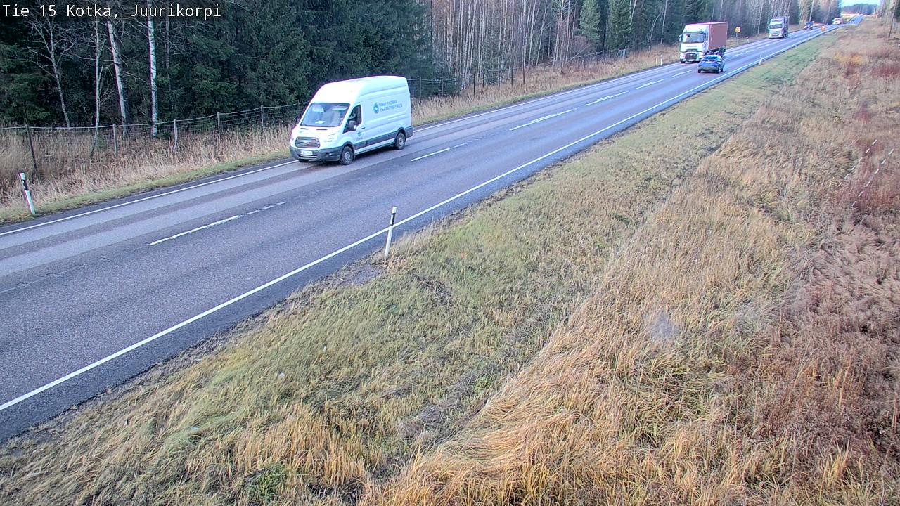 Kelikamerat Kuva Tie 15 Kotka, Juurikorpi, Kotka, Kymenlaakso