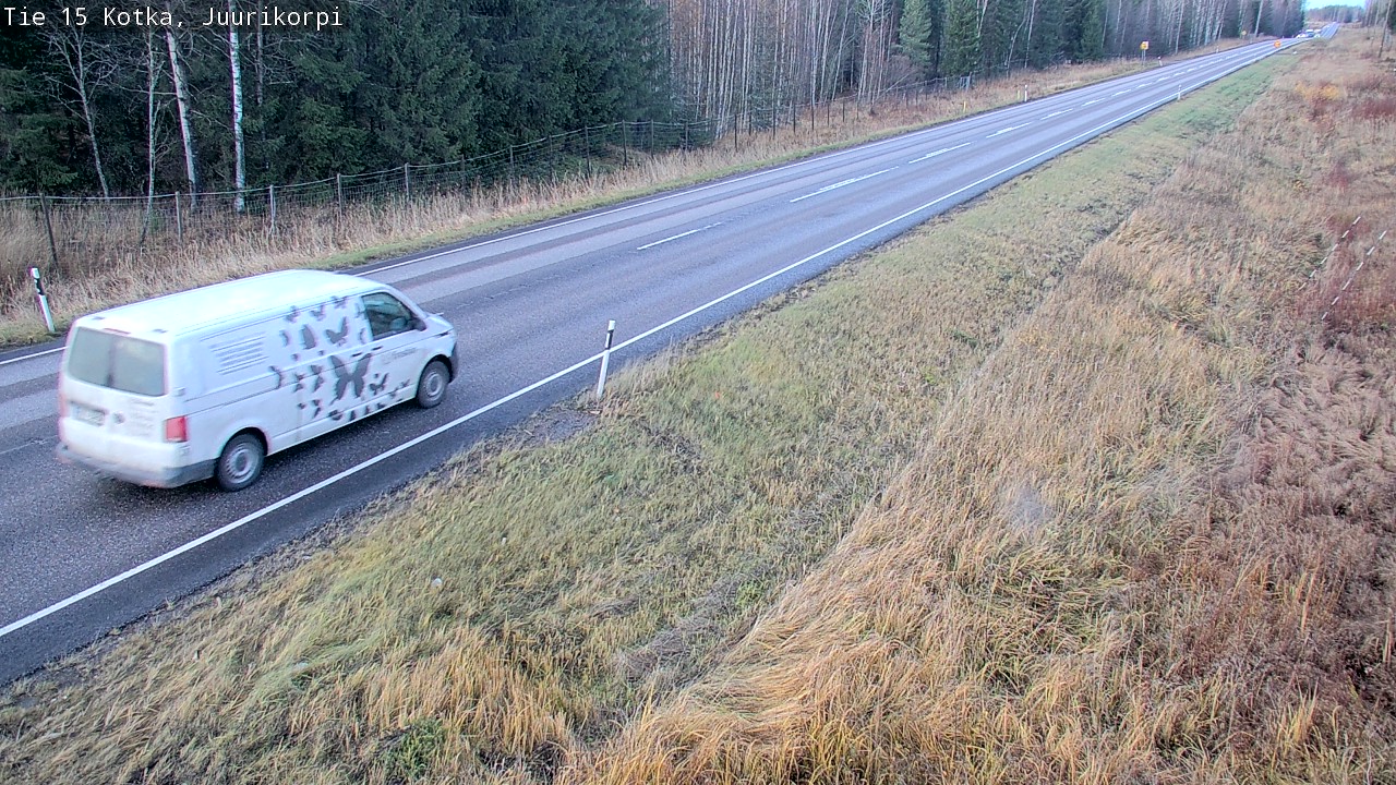 Kelikamerat Kuva Tie 15 Kotka, Juurikorpi, Kotka, Kymenlaakso