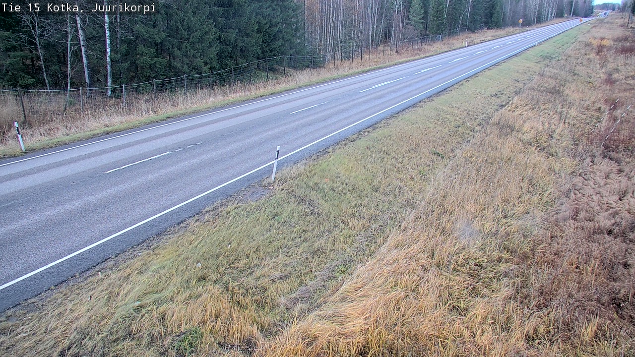 Kelikamerat Kuva Tie 15 Kotka, Juurikorpi, Kotka, Kymenlaakso