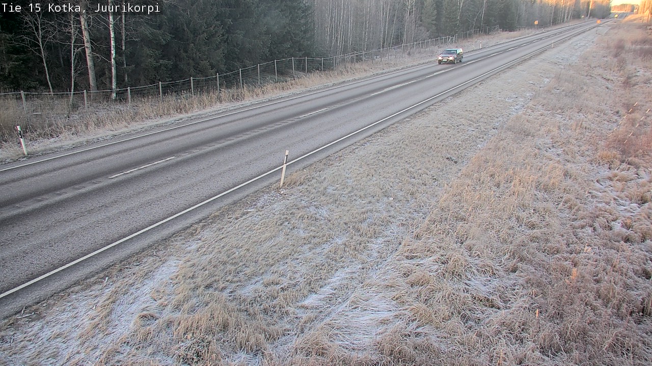 Kelikamerat Kuva Tie 15 Kotka, Juurikorpi, Kotka, Kymenlaakso