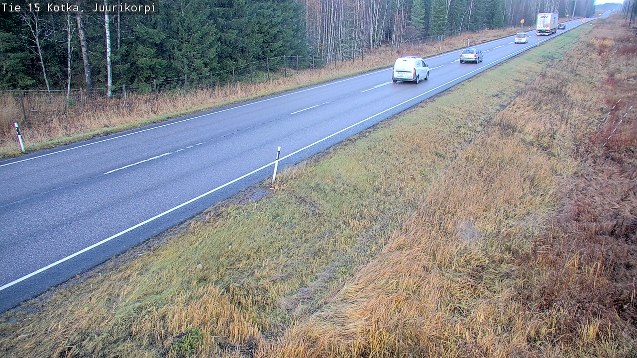Kelikamerat Kuva Tie 15 Kotka, Juurikorpi, Kotka, Kymenlaakso