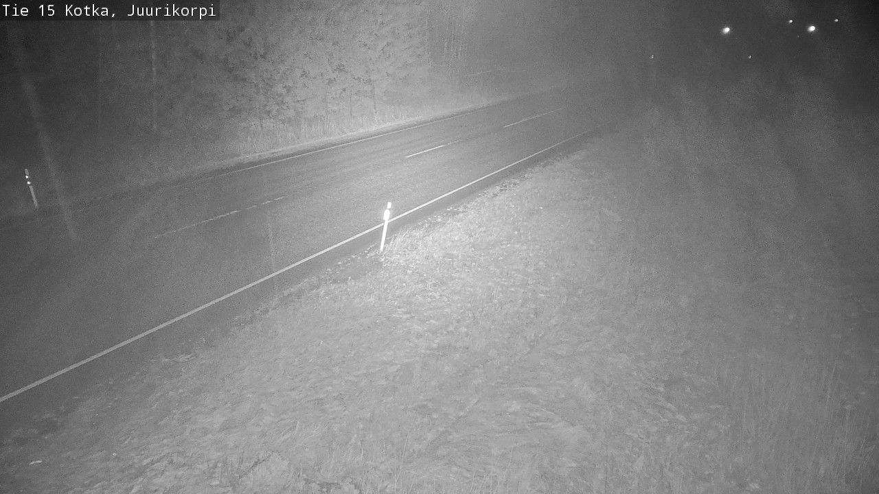 Weather Camera Image Road 15 Kotka, Juurikorpi, Kotka, Kymenlaakso