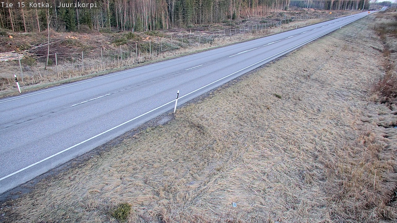 Kelikamerat Kuva Tie 15 Kotka, Juurikorpi, Kotka, Kymenlaakso