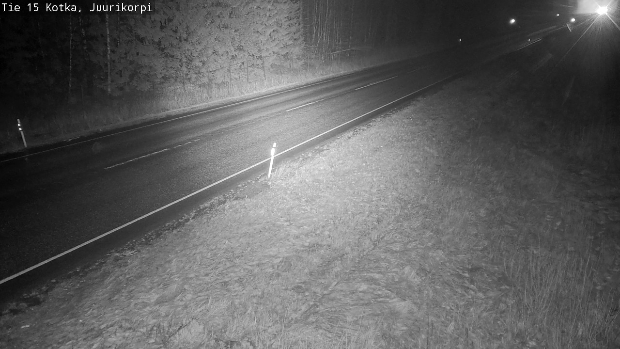 Weather Camera Image Road 15 Kotka, Juurikorpi, Kotka, Kymenlaakso