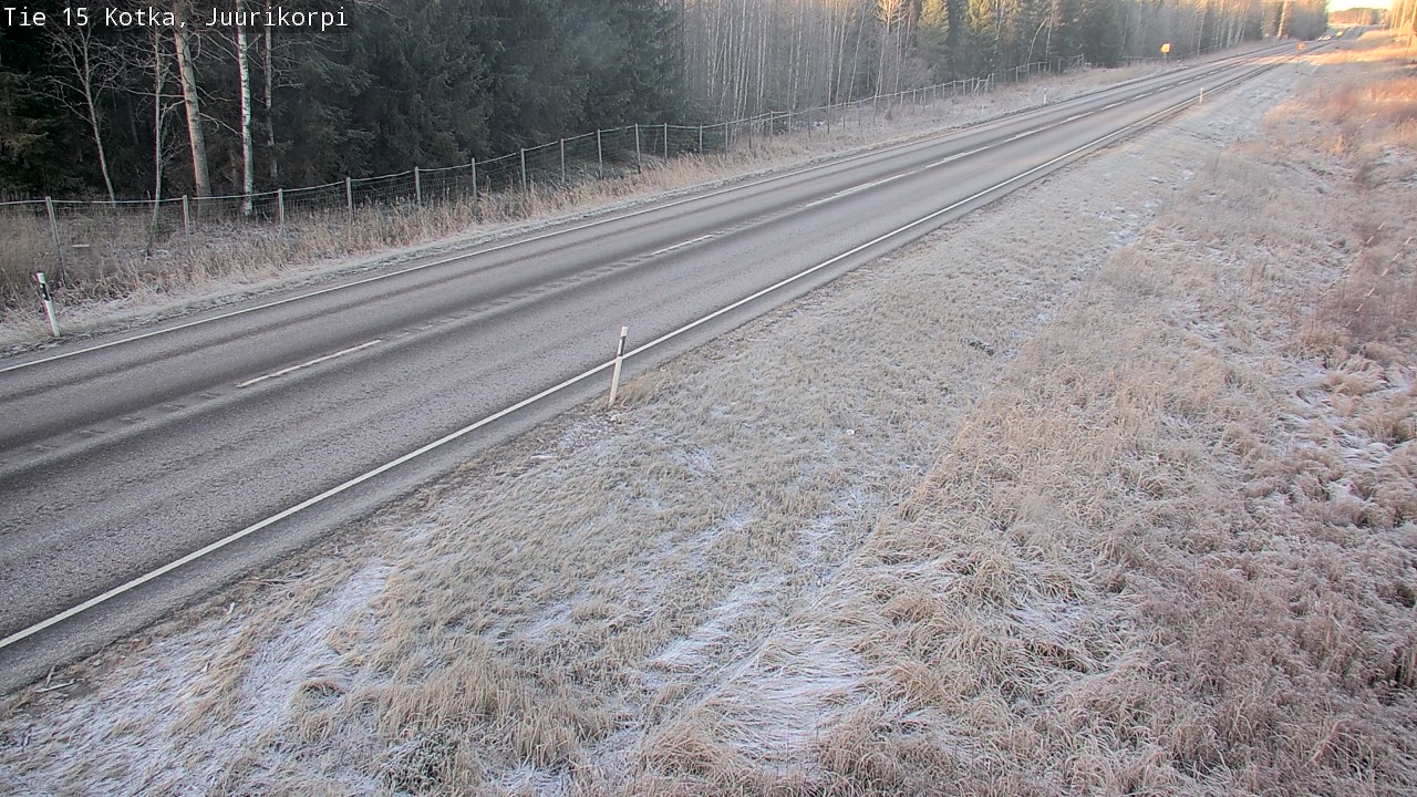 Kelikamerat Kuva Tie 15 Kotka, Juurikorpi, Kotka, Kymenlaakso