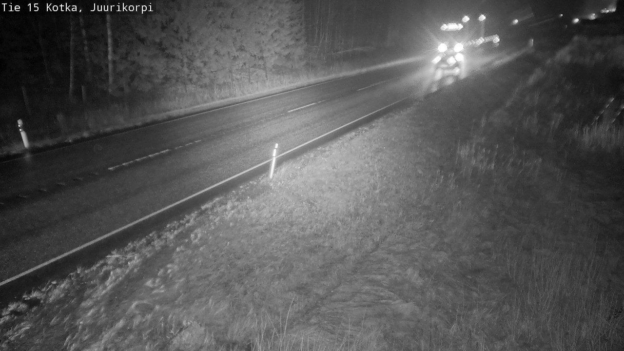 Weather Camera Image Road 15 Kotka, Juurikorpi, Kotka, Kymenlaakso