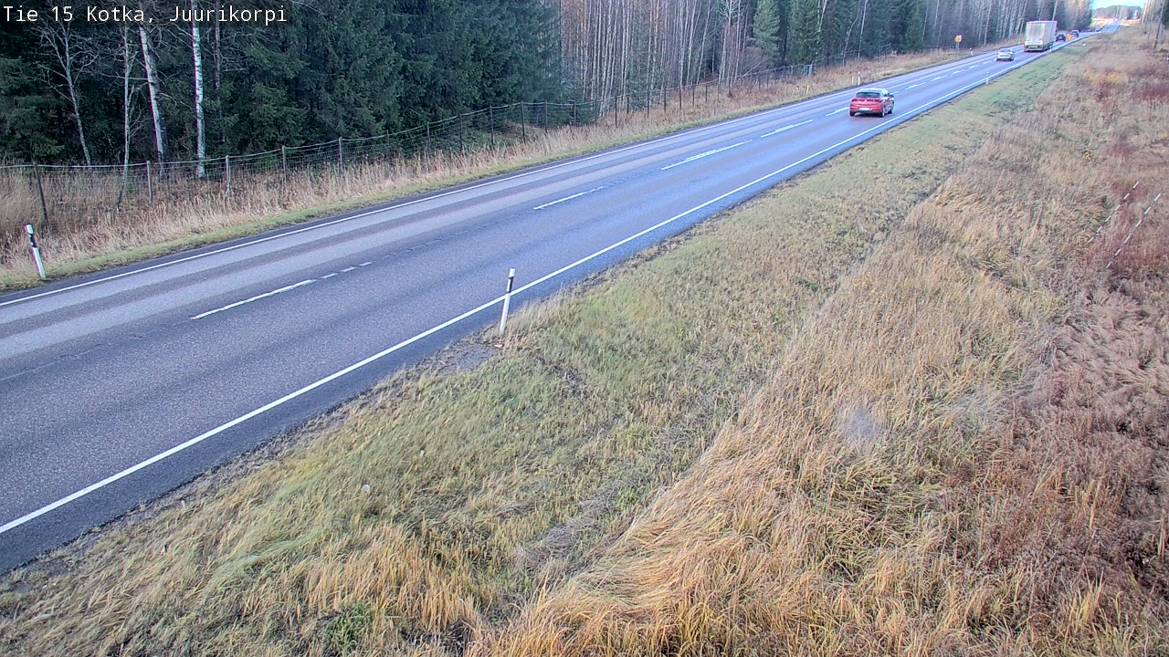 Kelikamerat Kuva Tie 15 Kotka, Juurikorpi, Kotka, Kymenlaakso