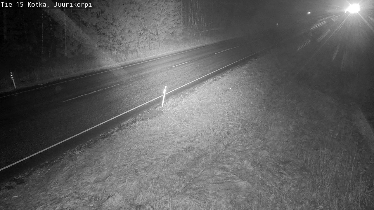 Weather Camera Image Road 15 Kotka, Juurikorpi, Kotka, Kymenlaakso