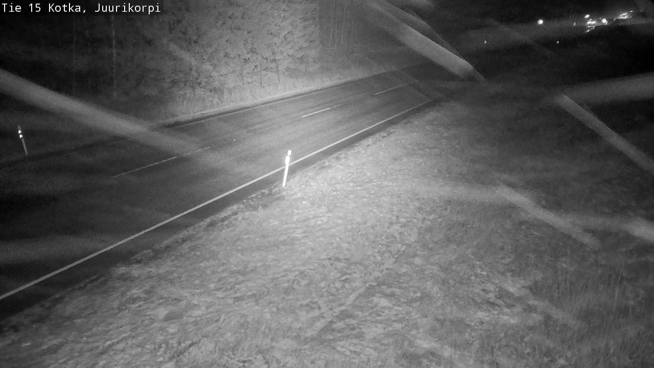 Weather Camera Image Road 15 Kotka, Juurikorpi, Kotka, Kymenlaakso