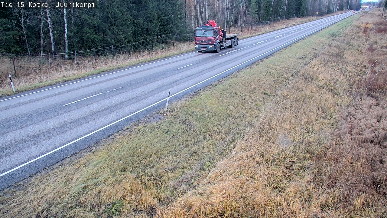 Kelikamerat Kuva Tie 15 Kotka, Juurikorpi, Kotka, Kymenlaakso