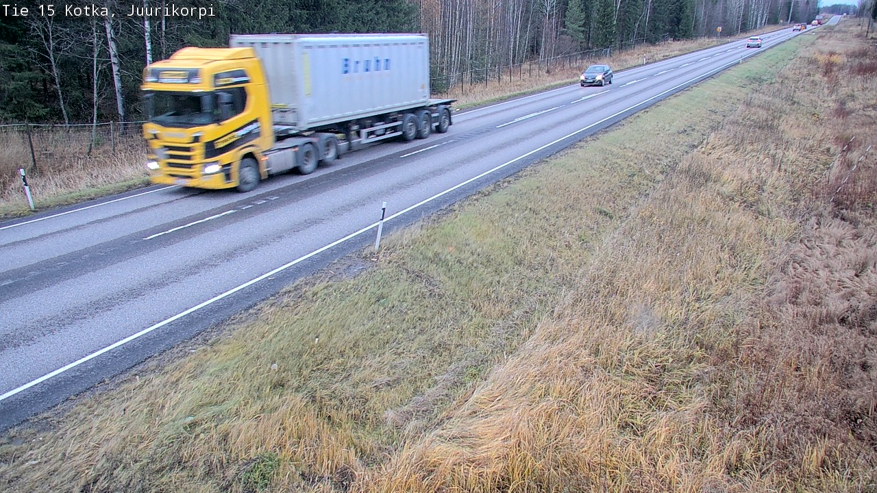 Kelikamerat Kuva Tie 15 Kotka, Juurikorpi, Kotka, Kymenlaakso