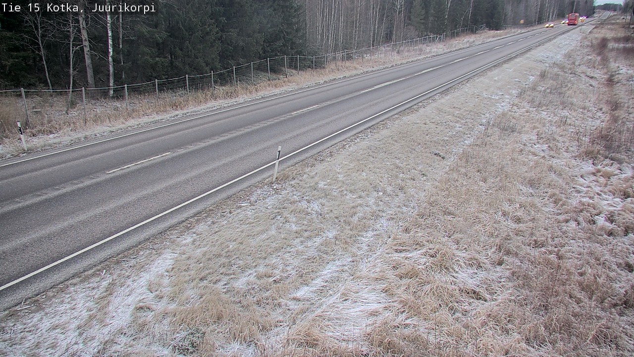 Kelikamerat Kuva Tie 15 Kotka, Juurikorpi, Kotka, Kymenlaakso