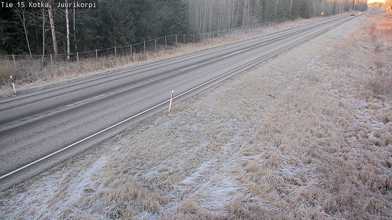 Kelikamerat Kuva Tie 15 Kotka, Juurikorpi, Kotka, Kymenlaakso