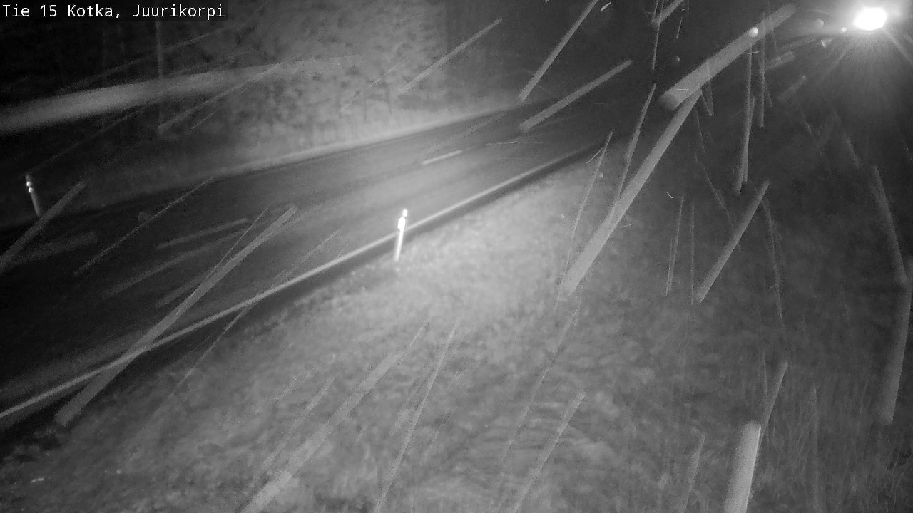 Weather Camera Image Road 15 Kotka, Juurikorpi, Kotka, Kymenlaakso