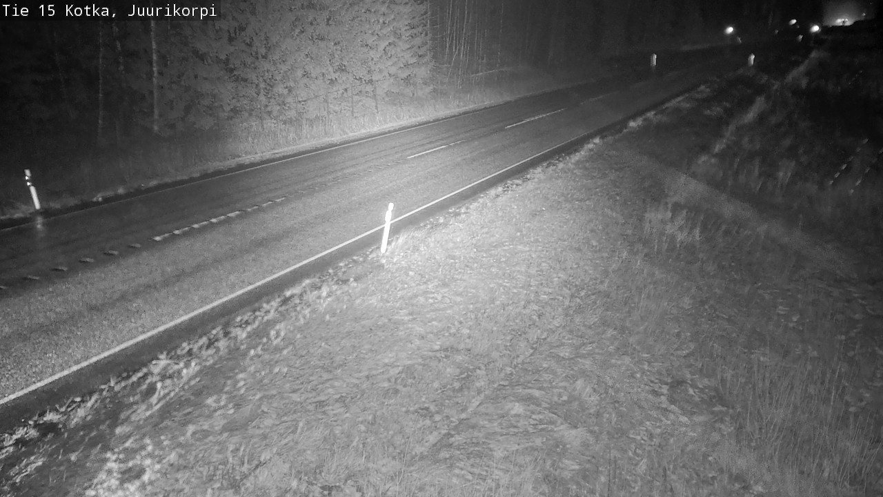 Weather Camera Image Road 15 Kotka, Juurikorpi, Kotka, Kymenlaakso