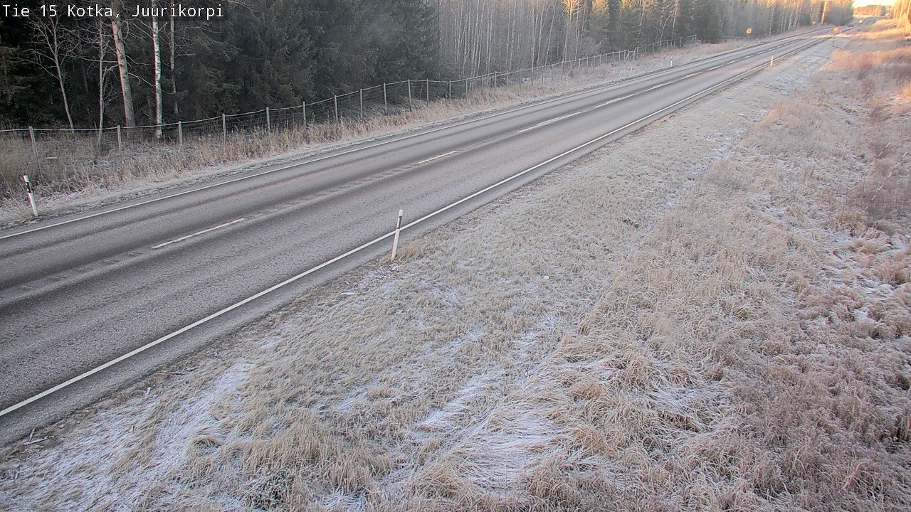Kelikamerat Kuva Tie 15 Kotka, Juurikorpi, Kotka, Kymenlaakso