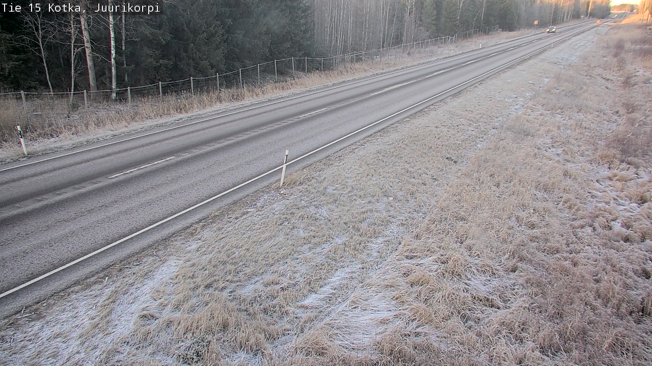 Kelikamerat Kuva Tie 15 Kotka, Juurikorpi, Kotka, Kymenlaakso