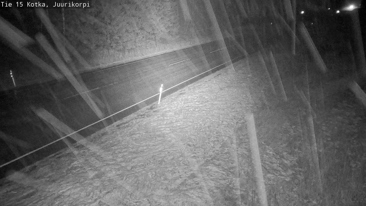 Weather Camera Image Road 15 Kotka, Juurikorpi, Kotka, Kymenlaakso