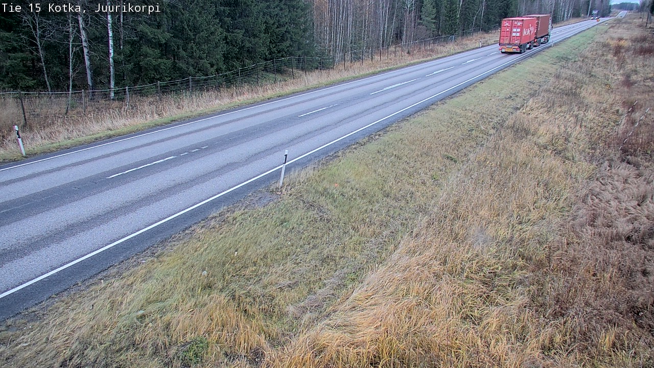Kelikamerat Kuva Tie 15 Kotka, Juurikorpi, Kotka, Kymenlaakso