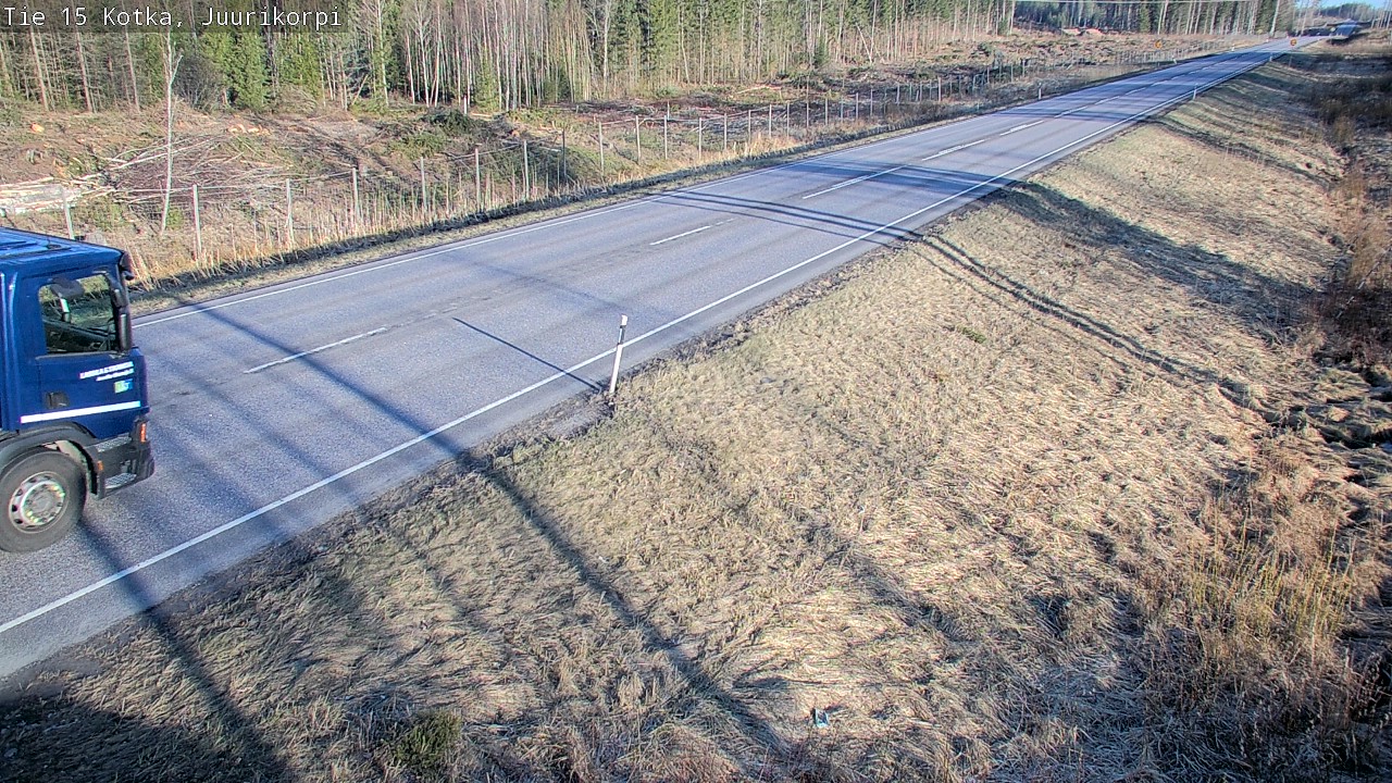 Kelikamerat Kuva Tie 15 Kotka, Juurikorpi, Kotka, Kymenlaakso