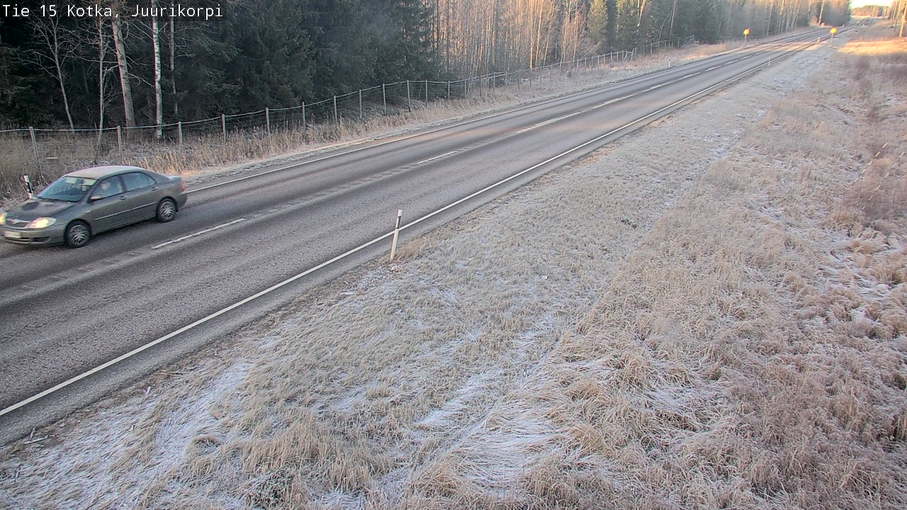 Kelikamerat Kuva Tie 15 Kotka, Juurikorpi, Kotka, Kymenlaakso