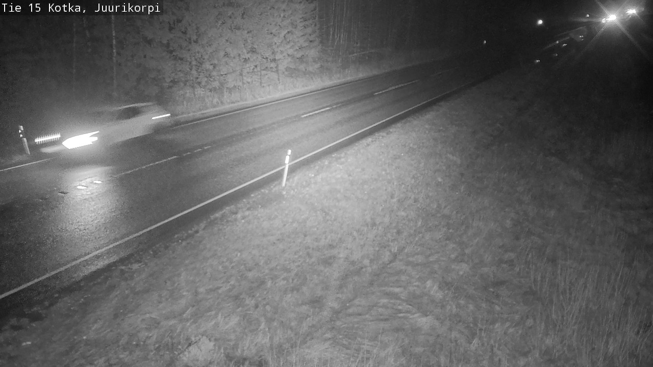 Weather Camera Image Road 15 Kotka, Juurikorpi, Kotka, Kymenlaakso