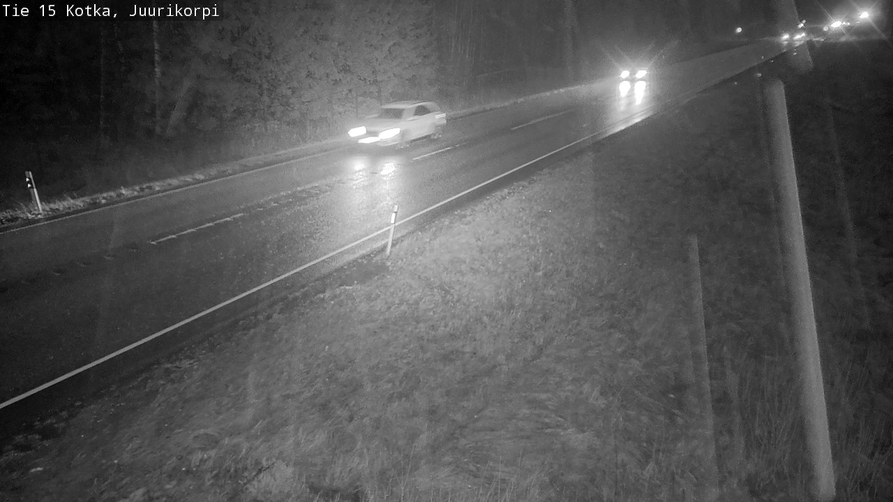 Weather Camera Image Road 15 Kotka, Juurikorpi, Kotka, Kymenlaakso