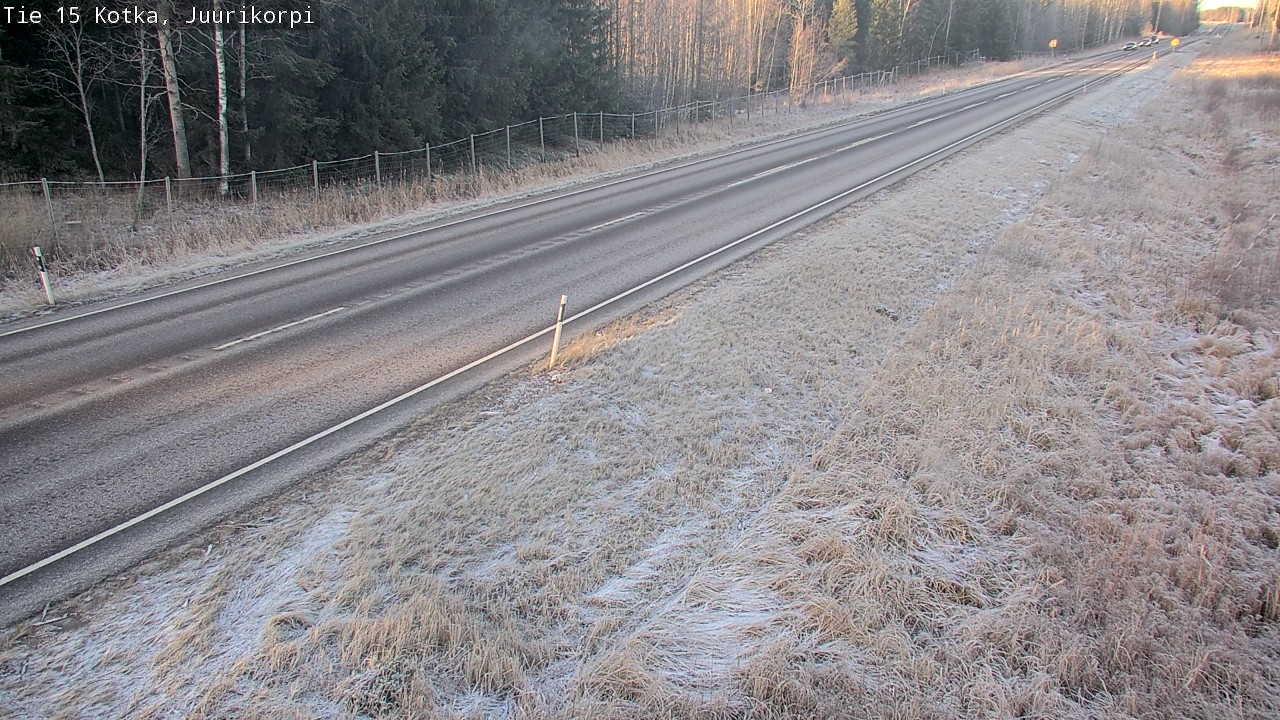 Kelikamerat Kuva Tie 15 Kotka, Juurikorpi, Kotka, Kymenlaakso