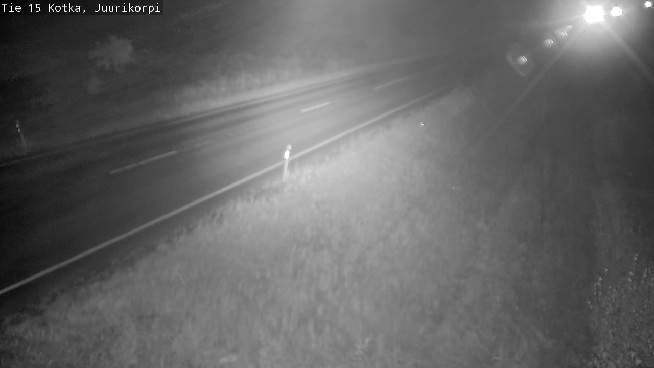 Weather Camera Image Väg 15 Kotka, Juurikorpi, Kotka, Kymenlaakso