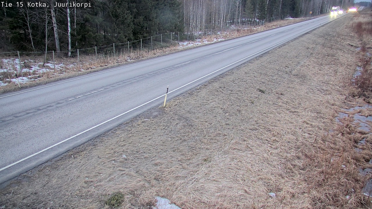 Weather Camera Image Road 15 Kotka, Juurikorpi, Kotka, Kymenlaakso