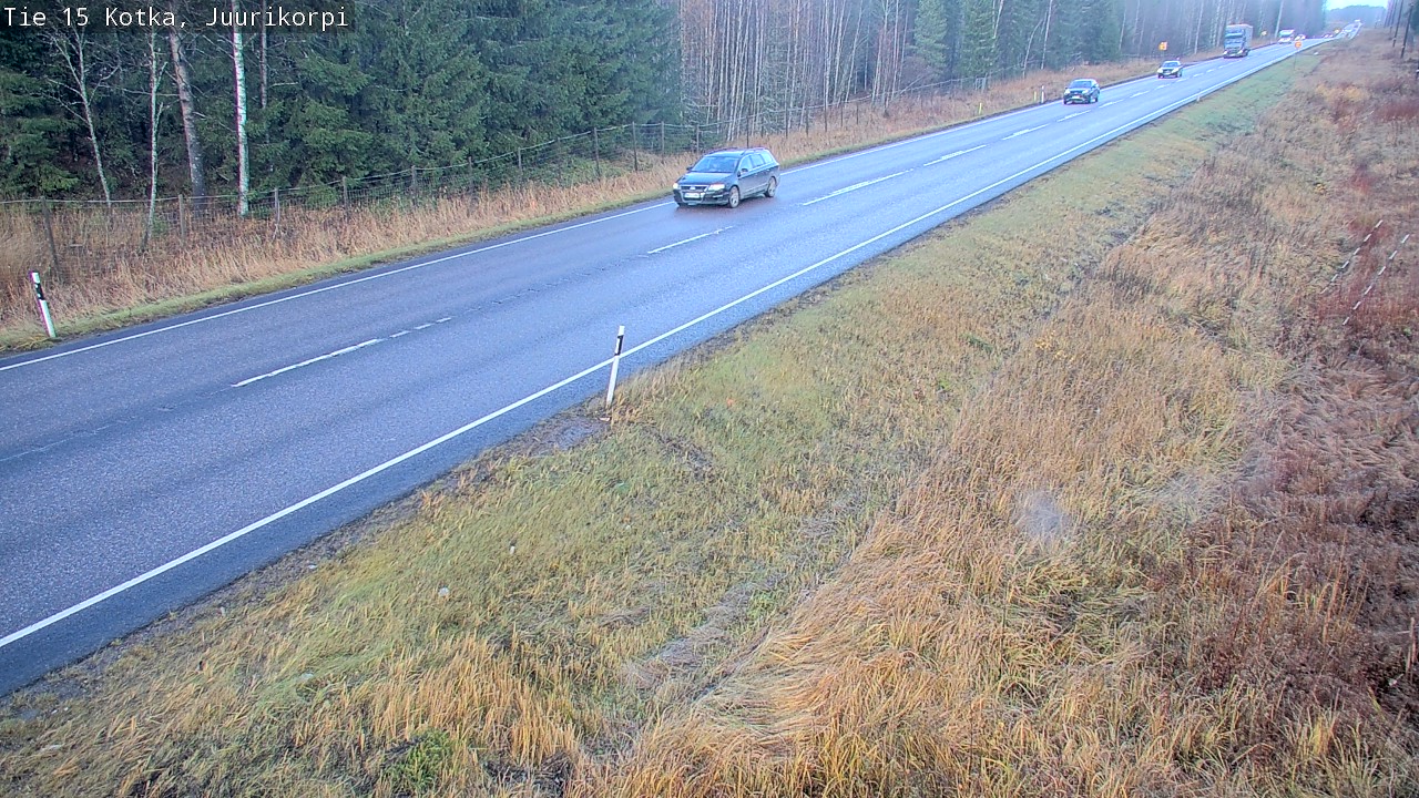 Kelikamerat Kuva Tie 15 Kotka, Juurikorpi, Kotka, Kymenlaakso
