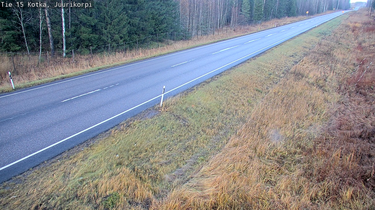 Kelikamerat Kuva Tie 15 Kotka, Juurikorpi, Kotka, Kymenlaakso