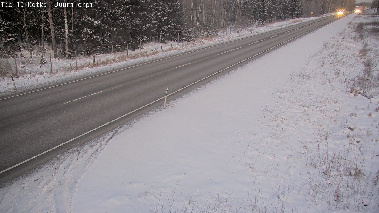 Kelikamerat Kuva Tie 15 Kotka, Juurikorpi, Kotka, Kymenlaakso