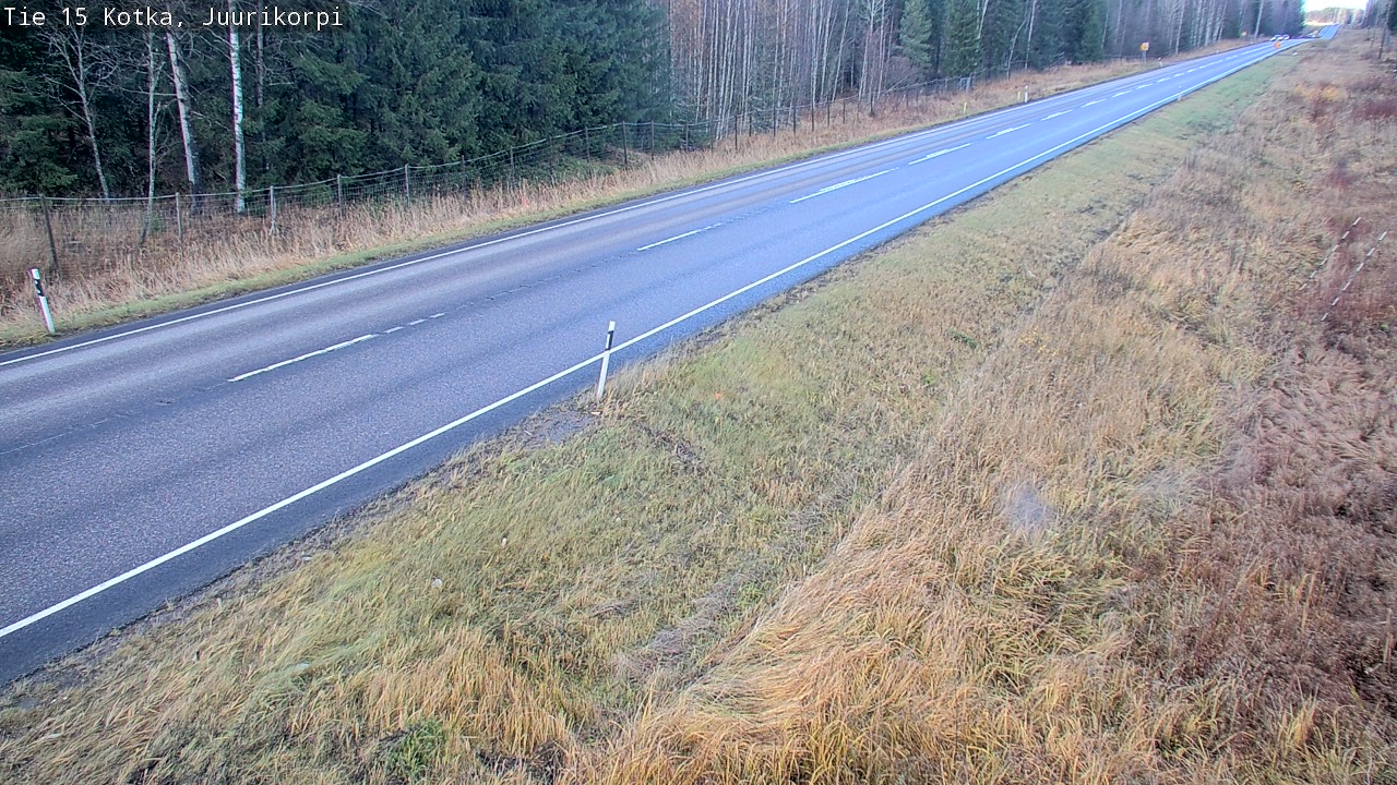 Kelikamerat Kuva Tie 15 Kotka, Juurikorpi, Kotka, Kymenlaakso