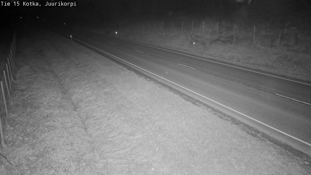 Weather Camera Image Road 15 Kotka, Juurikorpi, Kotka, Kymenlaakso