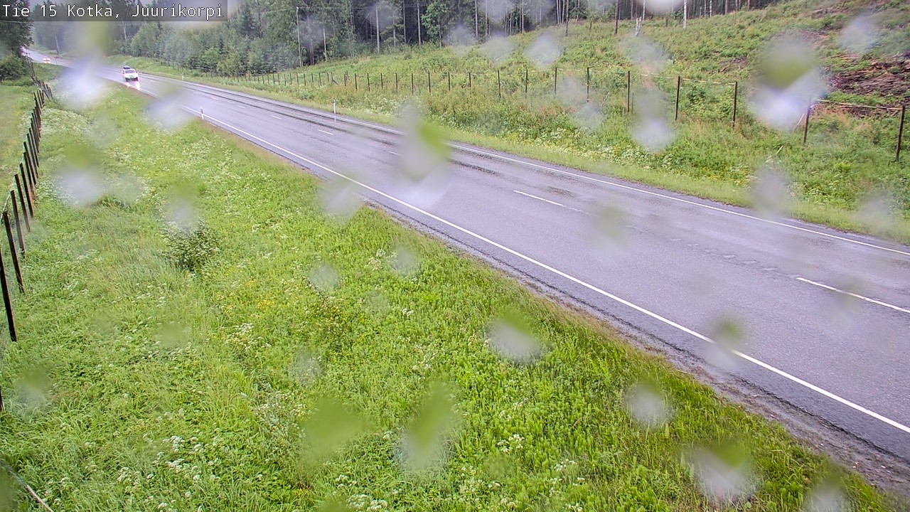Weather Camera Image Road 15 Kotka, Juurikorpi, Kotka, Kymenlaakso
