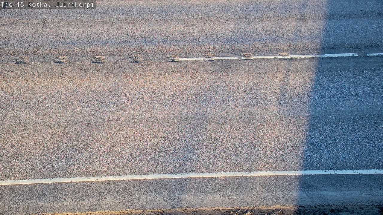 Weather Camera Image Väg 15 Kotka, Juurikorpi, Kotka, Kymenlaakso
