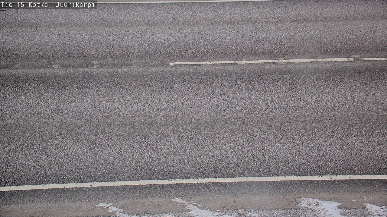 Weather Camera Image Väg 15 Kotka, Juurikorpi, Kotka, Kymenlaakso