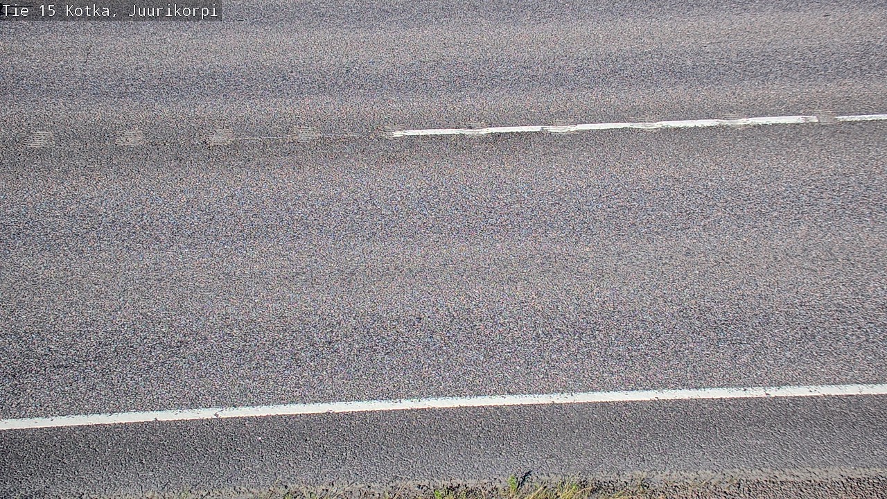 Weather Camera Image Väg 15 Kotka, Juurikorpi, Kotka, Kymenlaakso