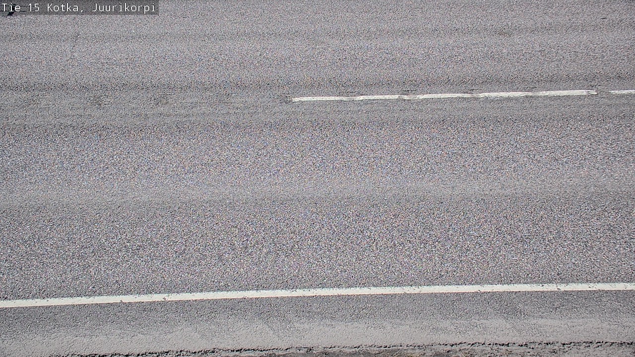 Weather Camera Image Väg 15 Kotka, Juurikorpi, Kotka, Kymenlaakso