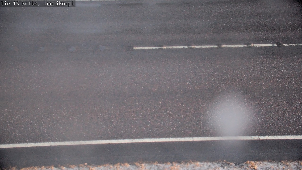 Weather Camera Image Väg 15 Kotka, Juurikorpi, Kotka, Kymenlaakso