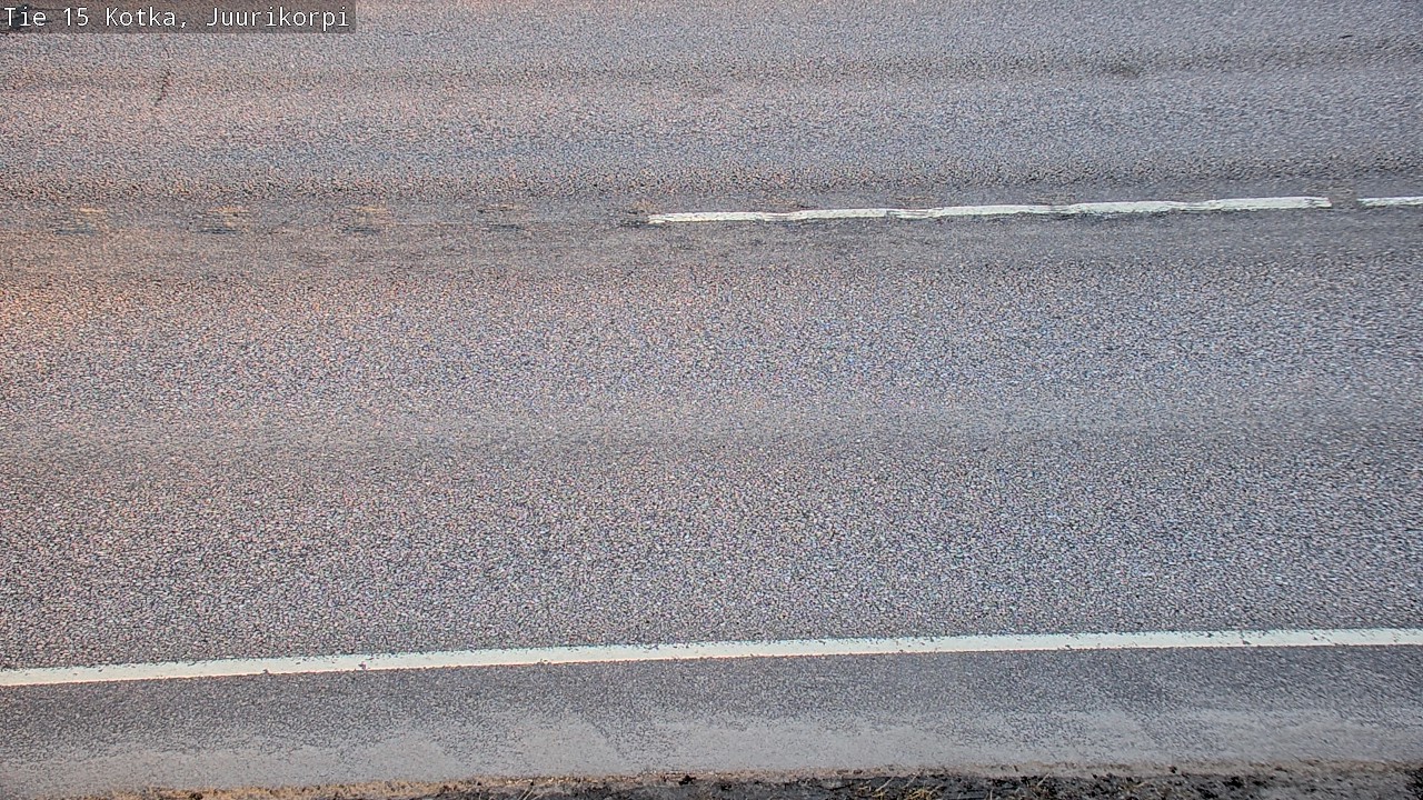 Weather Camera Image Road 15 Kotka, Juurikorpi, Kotka, Kymenlaakso