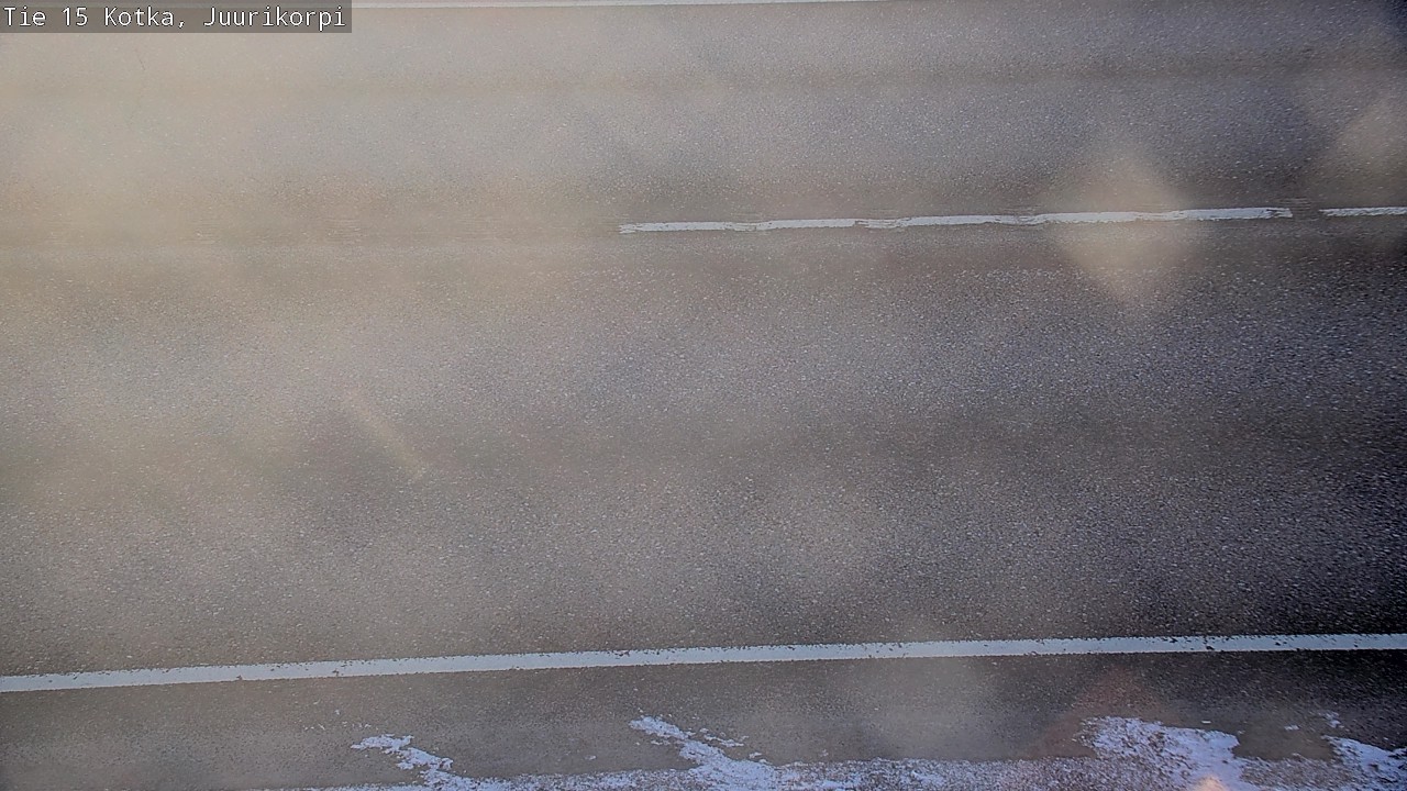 Weather Camera Image Road 15 Kotka, Juurikorpi, Kotka, Kymenlaakso
