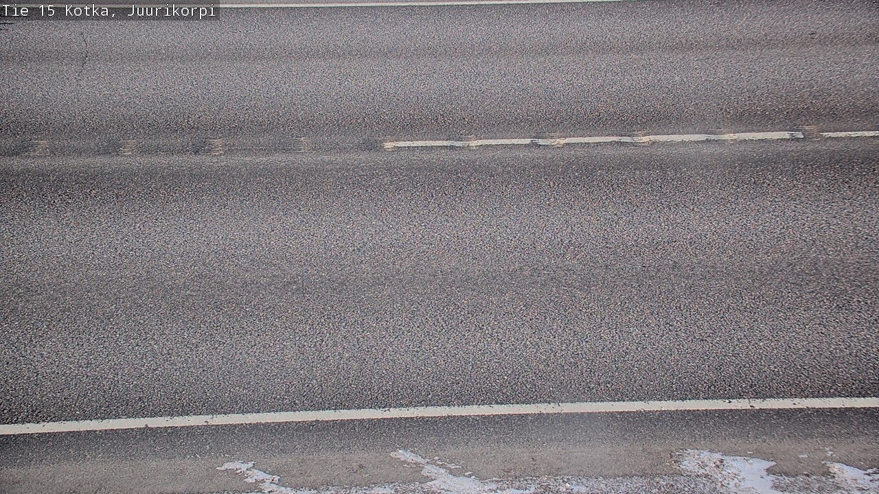 Weather Camera Image Väg 15 Kotka, Juurikorpi, Kotka, Kymenlaakso