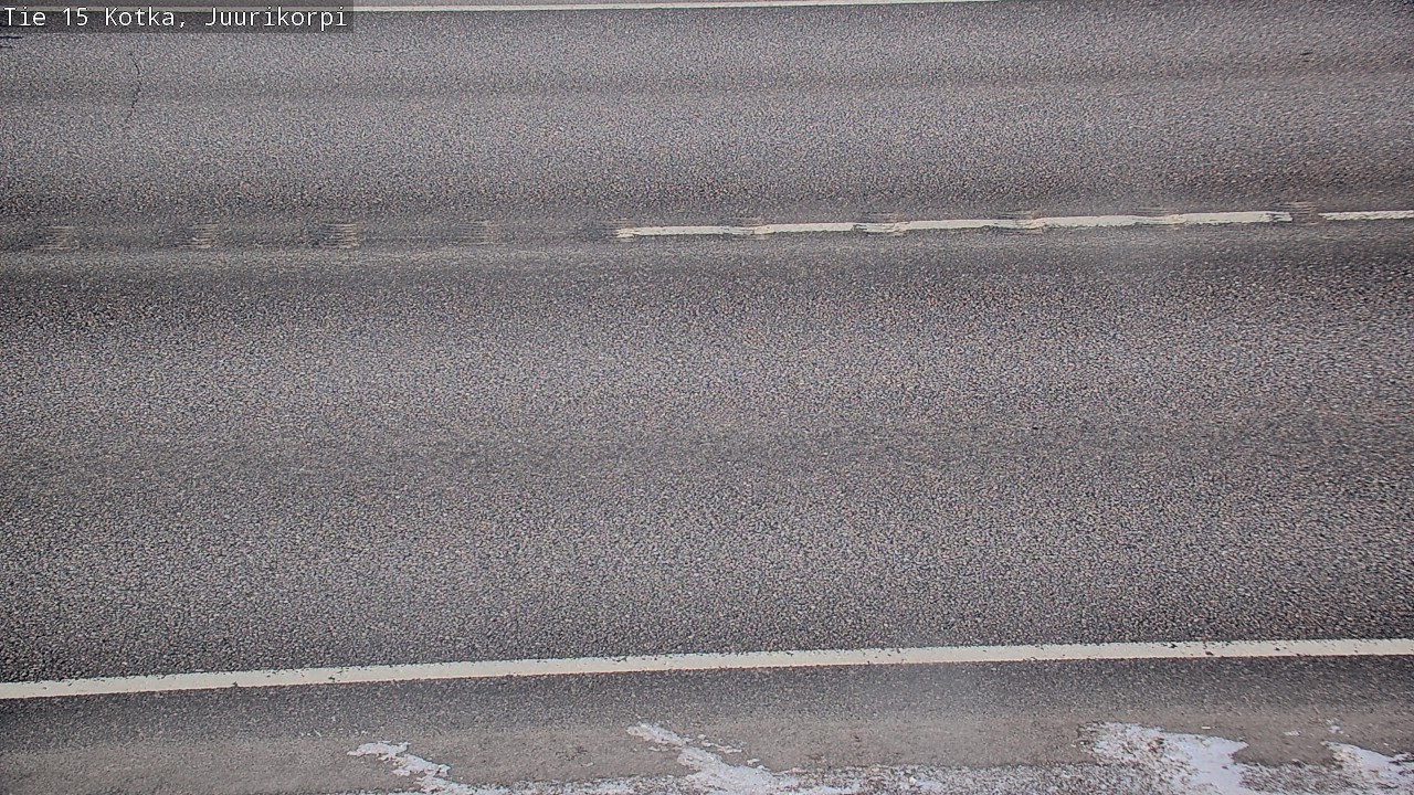 Weather Camera Image Väg 15 Kotka, Juurikorpi, Kotka, Kymenlaakso