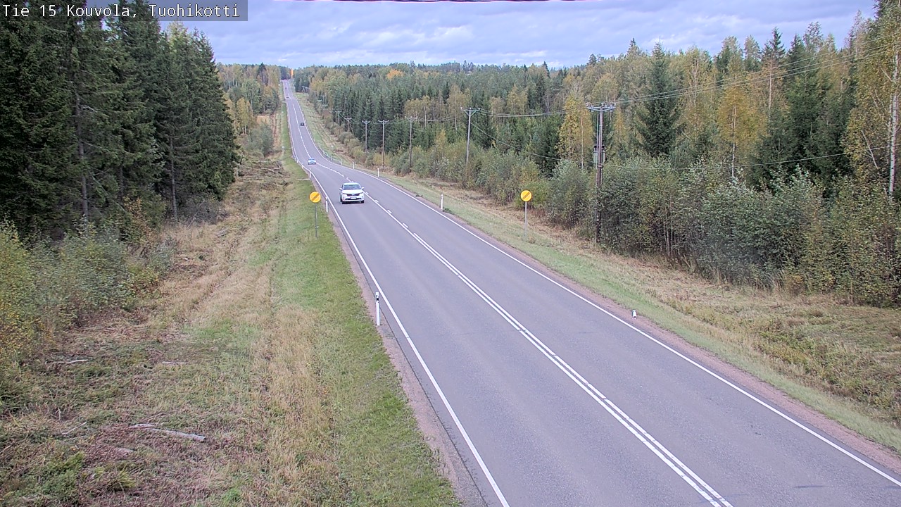 Weather Camera Image Road 15 Kouvola, Tuohikotti, Kouvola, Kymenlaakso
