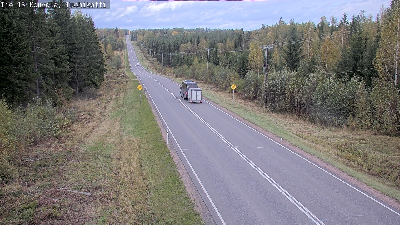 Weather Camera Image Road 15 Kouvola, Tuohikotti, Kouvola, Kymenlaakso