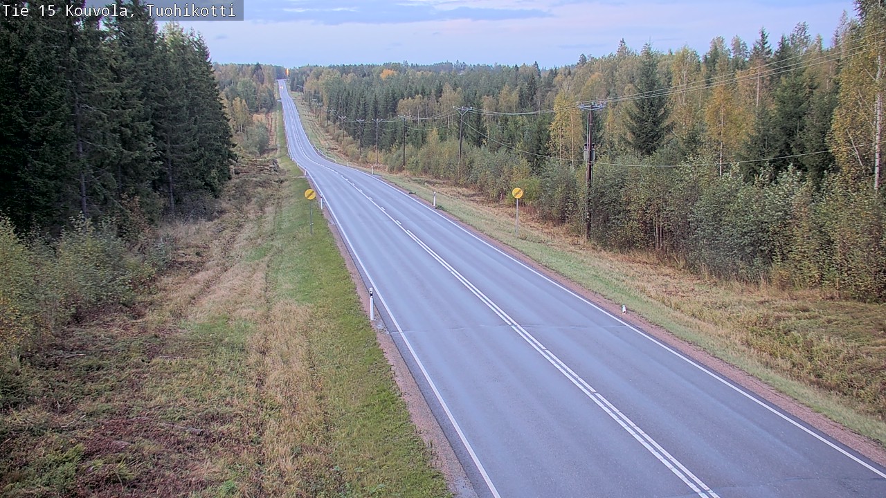 Weather Camera Image Road 15 Kouvola, Tuohikotti, Kouvola, Kymenlaakso