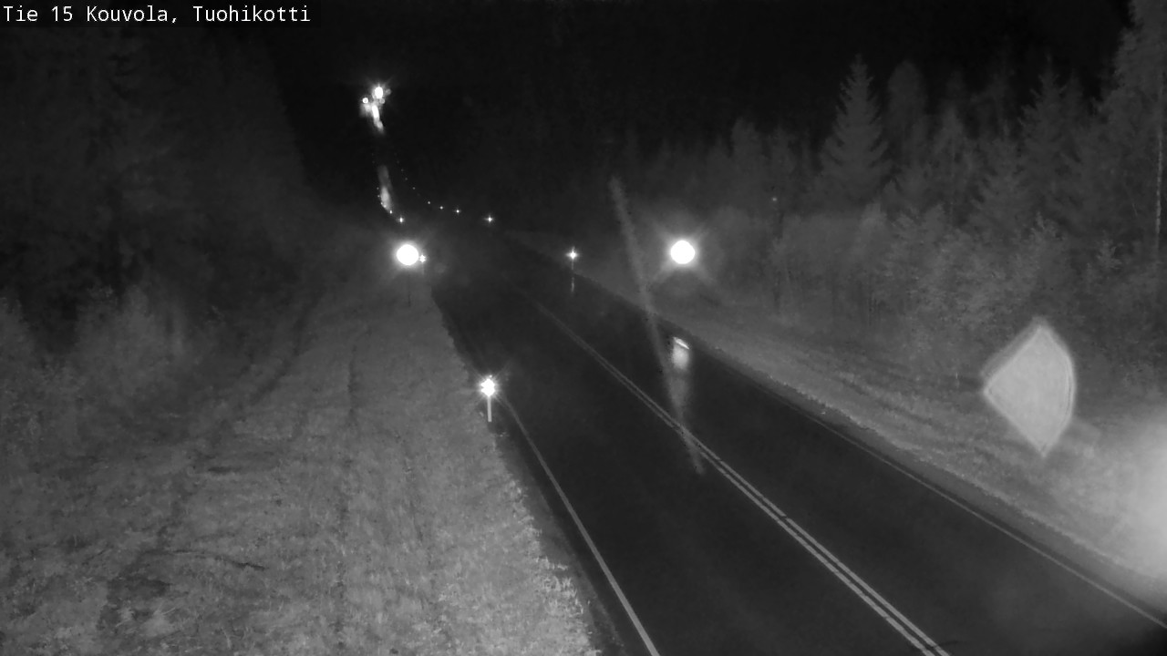 Weather Camera Image Road 15 Kouvola, Tuohikotti, Kouvola, Kymenlaakso